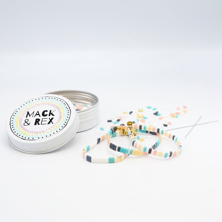 BIKINI BOTTOM - Tila Bracelet Making Kit - 3 Bracelets