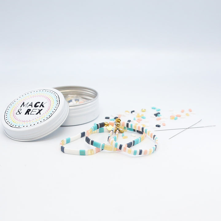 BIKINI BOTTOM - Tila Bracelet Making Kit - 3 Bracelets