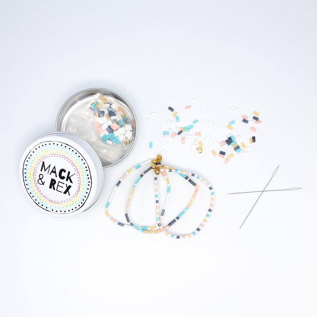 BIKINI BOTTOM - Tila Bracelet Making Kit - 3 Bracelets