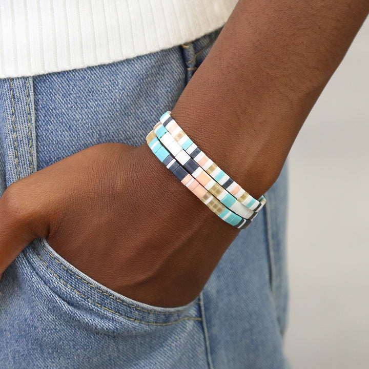 BIKINI BOTTOM - Tila Bracelet Making Kit - 3 Bracelets