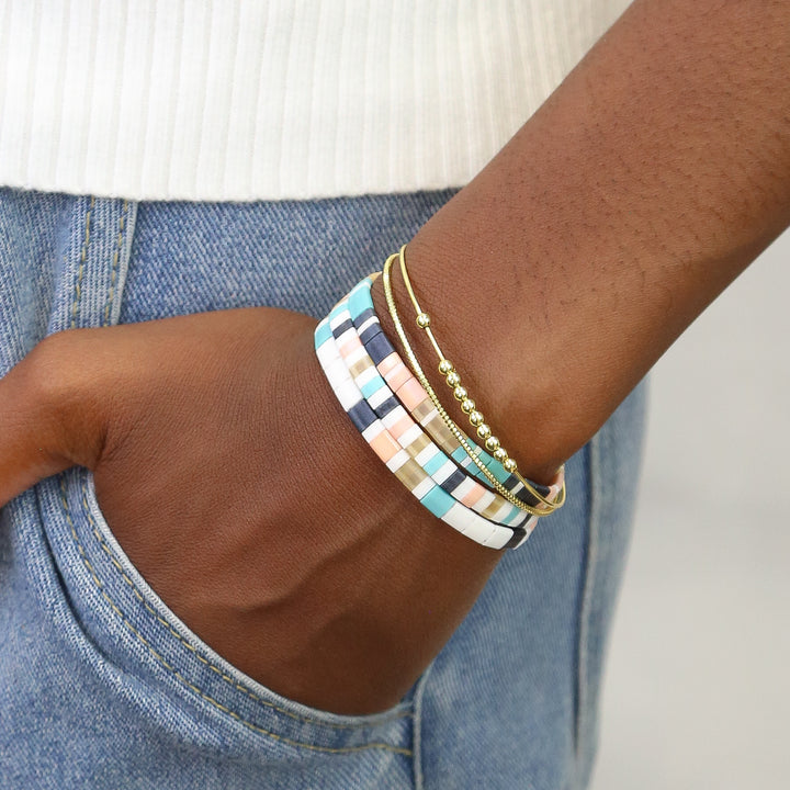 BIKINI BOTTOM - Beaded Bracelets - Set of 3