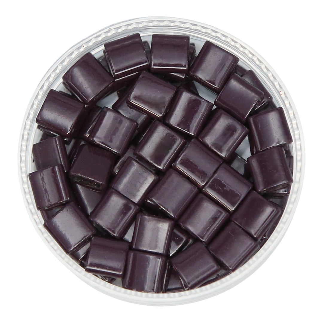 BLACKBERRY - Half Tile Beads