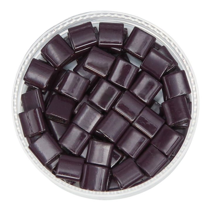 BLACKBERRY - Half Tile Beads