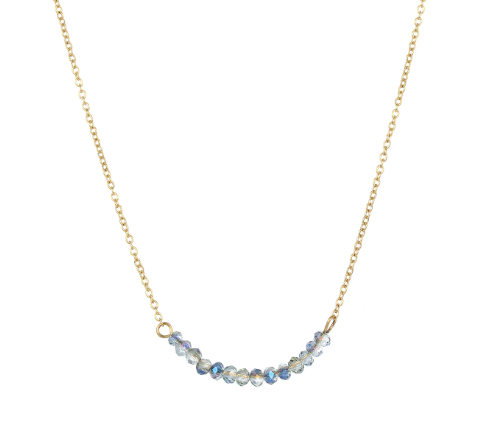 BLAKE BLUE - 92.5 Sterling Silver Necklace | 16.5 Inch