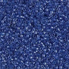 Blue Lined Aqua 11/0 delica beads || DB0285