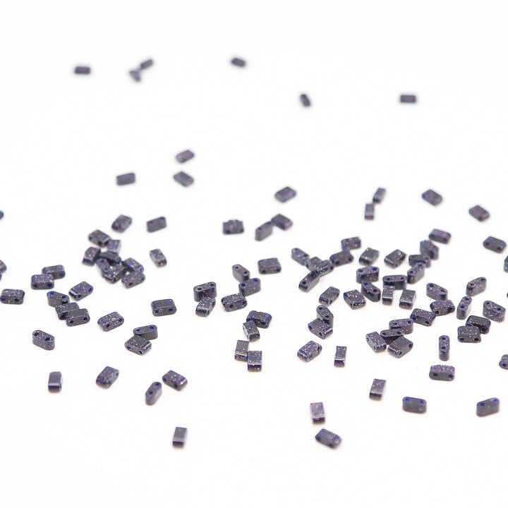 BLUE SANDSTONE - Whole Stone Tile Beads