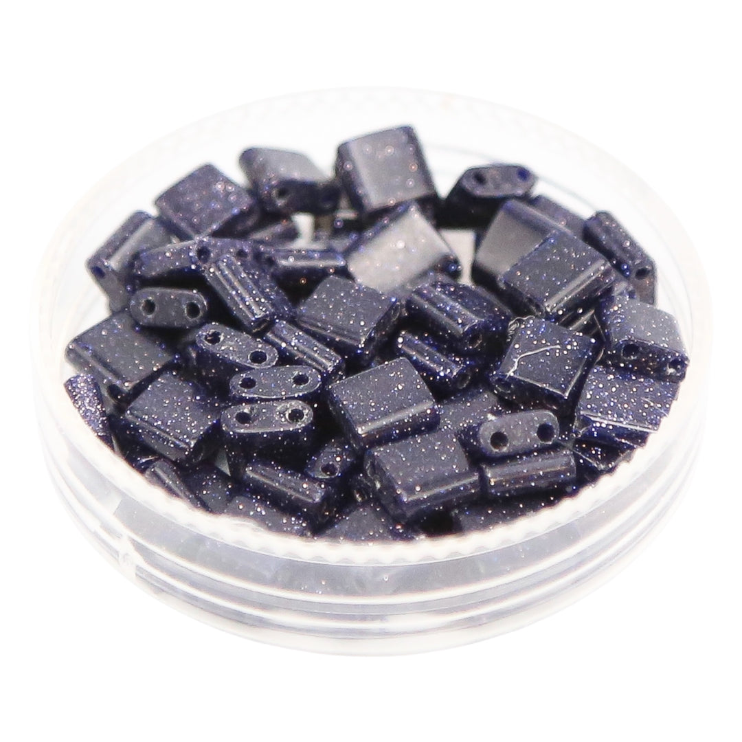 BLUE SANDSTONE - Whole Stone Tile Beads
