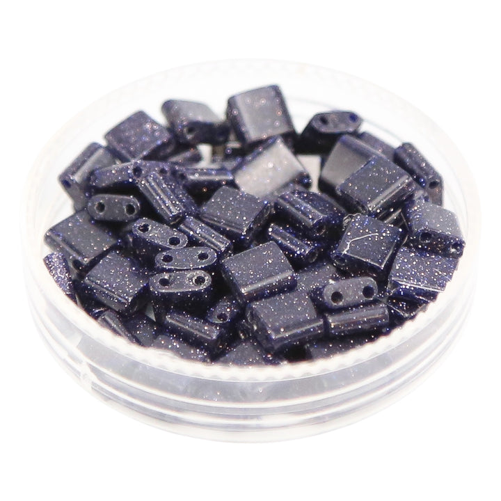 BLUE SANDSTONE - Whole Stone Tile Beads