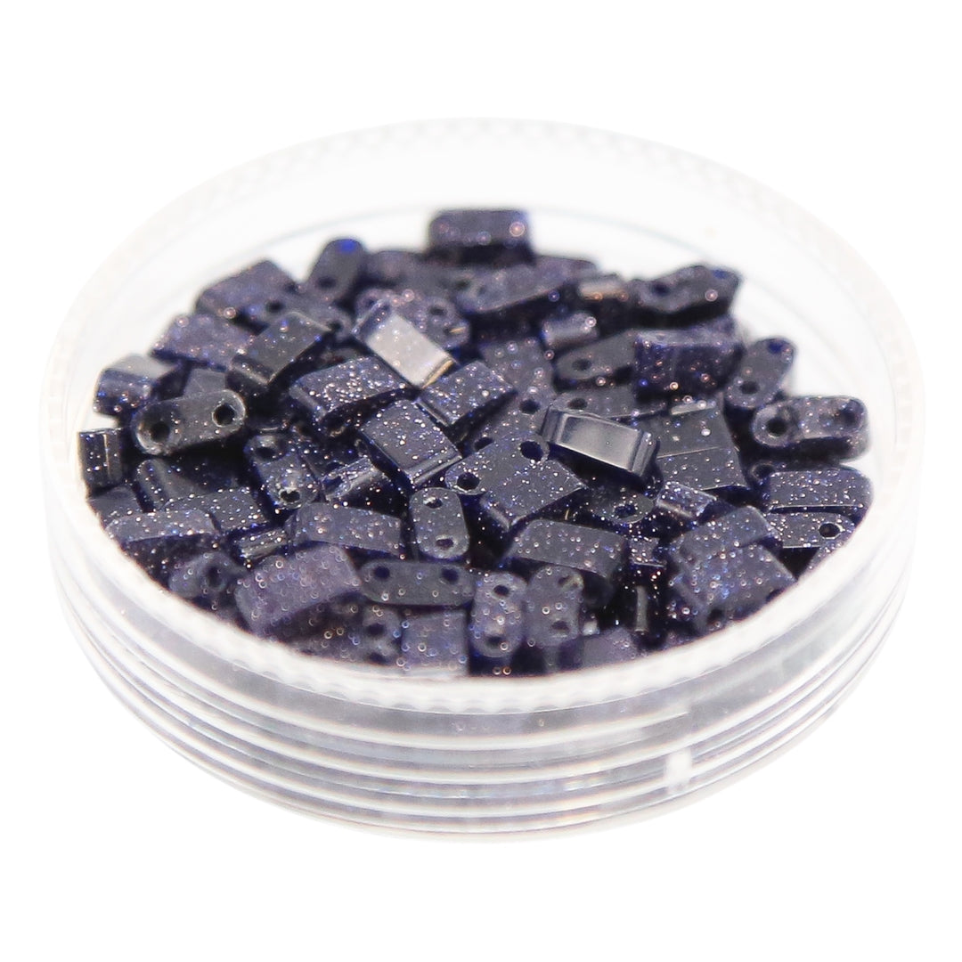 BLUE SANDSTONE - Whole Stone Tile Beads