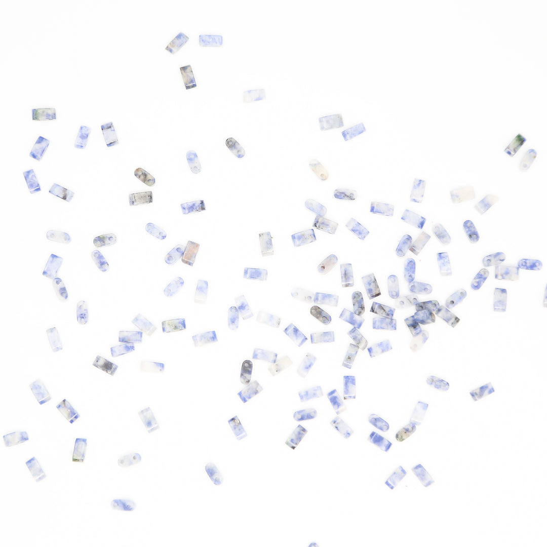 BLUE SPOT - Whole Stone Tile Beads