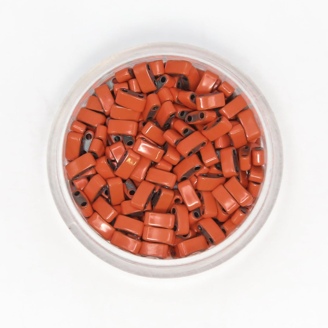 Bright Sienna - Half Tile Beads - Mack & Rex