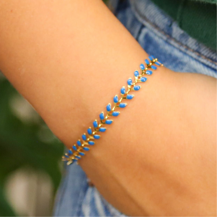 FLARE - Chevron Accent Bracelets (12 colors!)