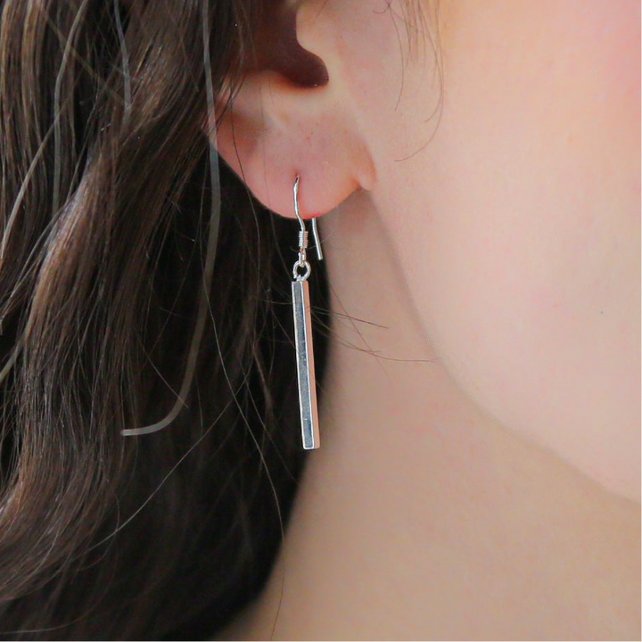 BARRIER - Sterling Silver Dangle Earrings