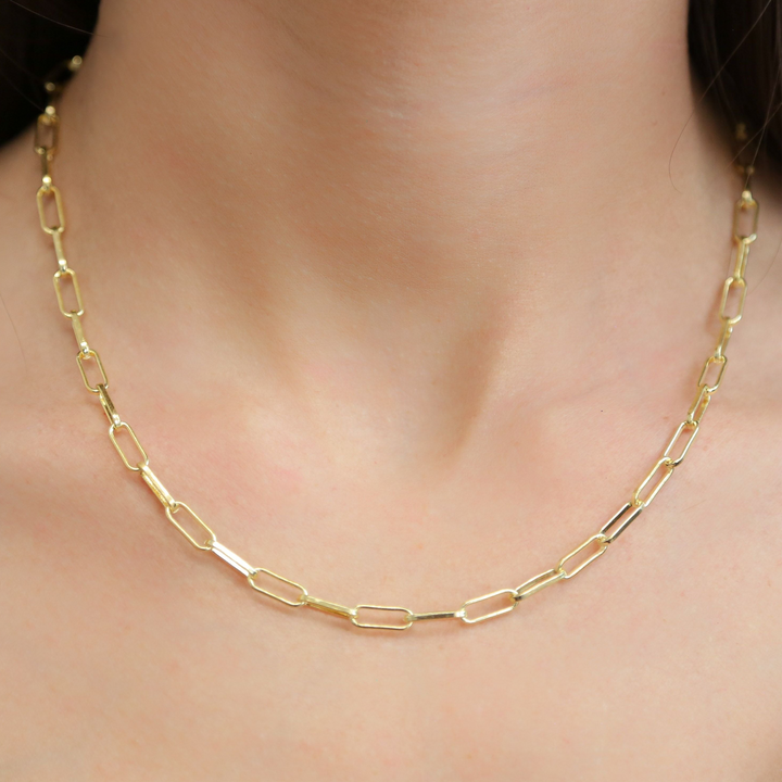 CHAINED - Gold Link Chain Necklace