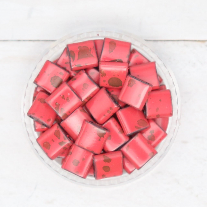 DIRTY STRAWBERRY - Half Tile Beads