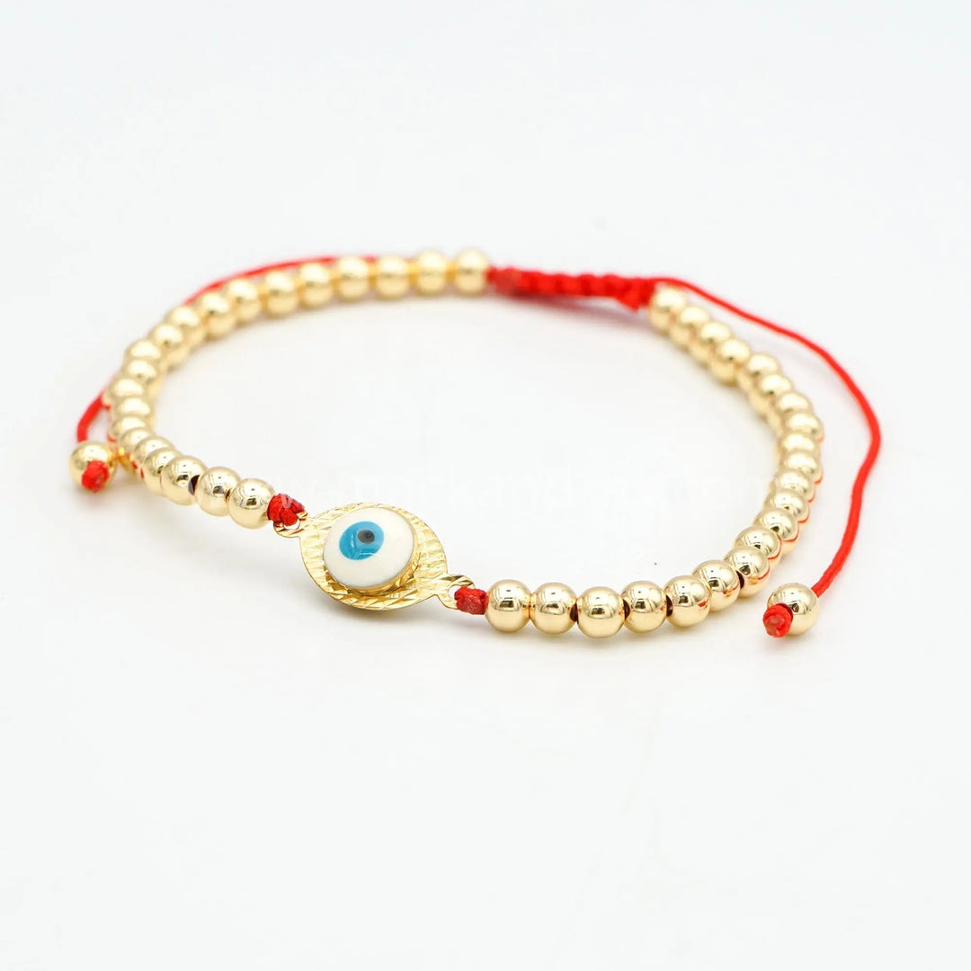 CLEARANCE- GOLDEN PROTECTION Evil Eye Accent Bracelet - Mack & Rex