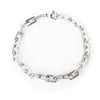 Load image into Gallery viewer, CURB CHECK - Silver Men’s Chain Bracelet - Mack &amp; Rex