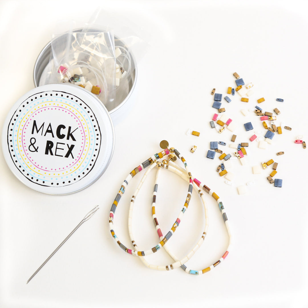 MONTHLY Bracelet Making Kit - Includes 3 Bracelets