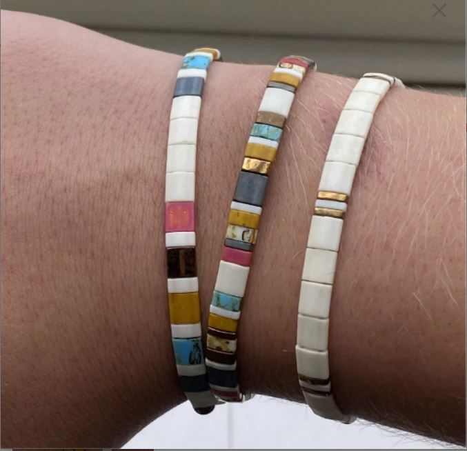 BEACHY - Tila Bead Bracelets