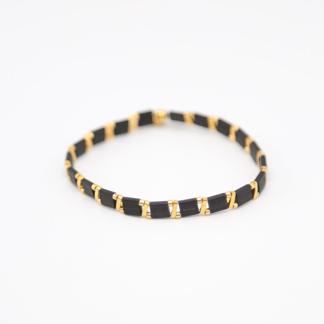 MIDNIGHT PERFUME - Tila Bead Bracelets