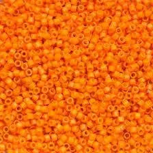 Cheddar Orange Duracoat 11/0 Delica Seed Beads || DB-2104 | 11/0 delica beads || DB2104
