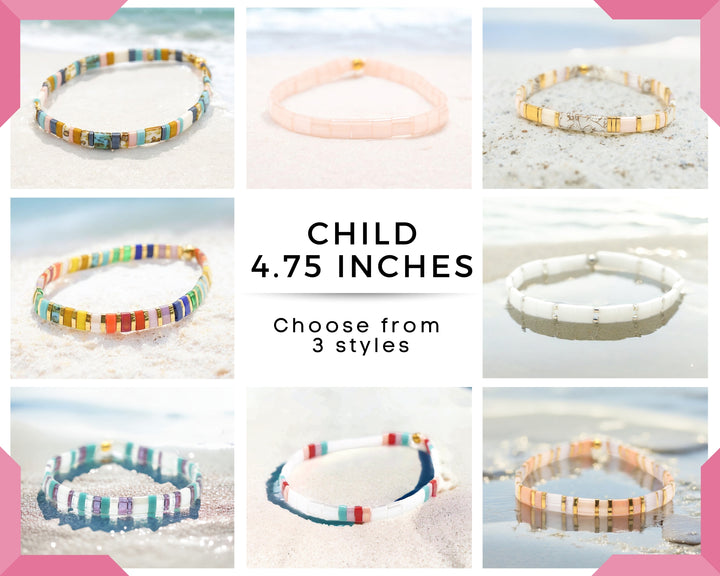 CHILD Bracelets - 4.75 Inches 3 STYLES