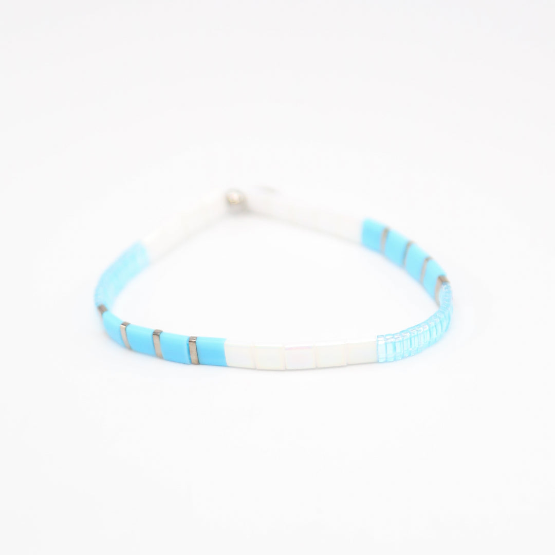 NAUTICAL GRID - Tila Bead Bracelets