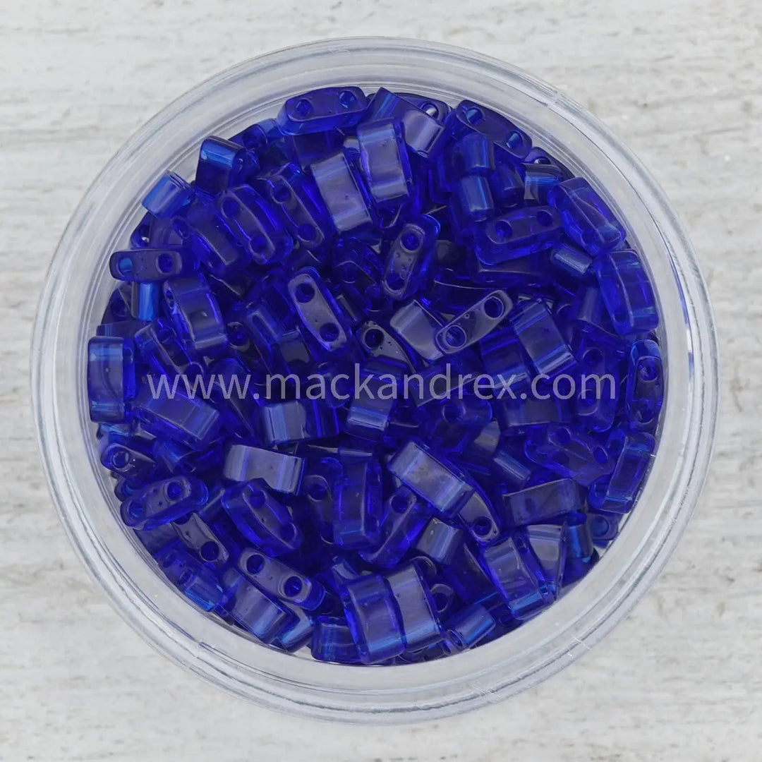 Cobalt Transparent Half Tila | HTL0151 - Mack & Rex