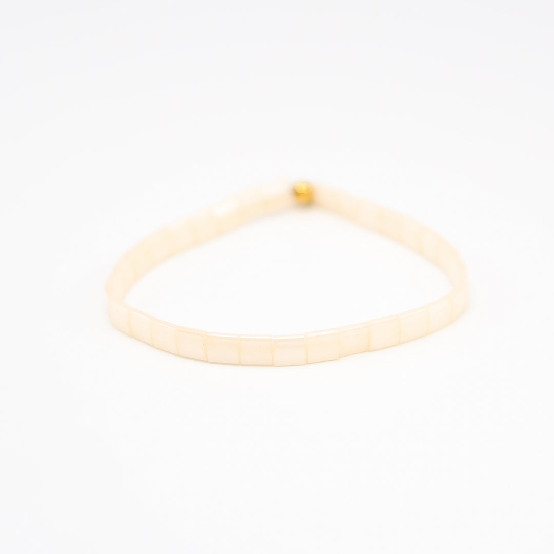 COCONUT CREME - Tila Bead Bracelet | Single