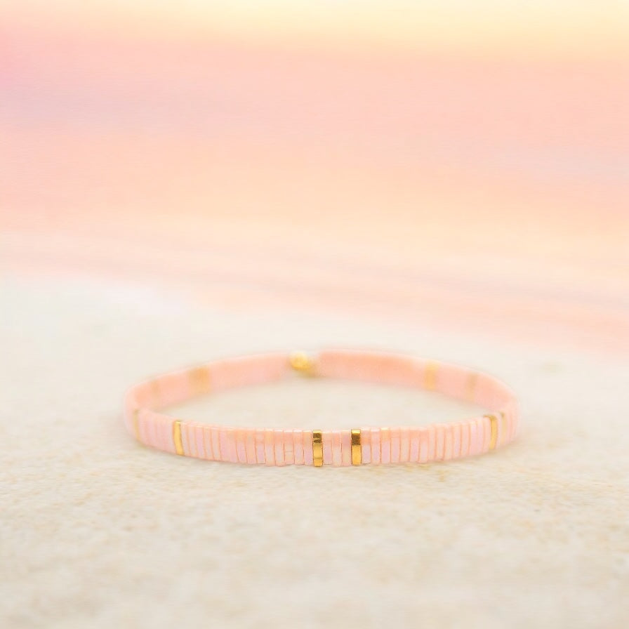 CORAL COVE - Tila Bead Bracelet | Single