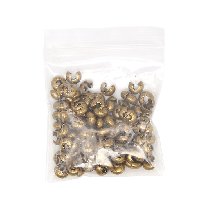 4mm Crimp Covers - Pack of 100pc - ALL COLORS