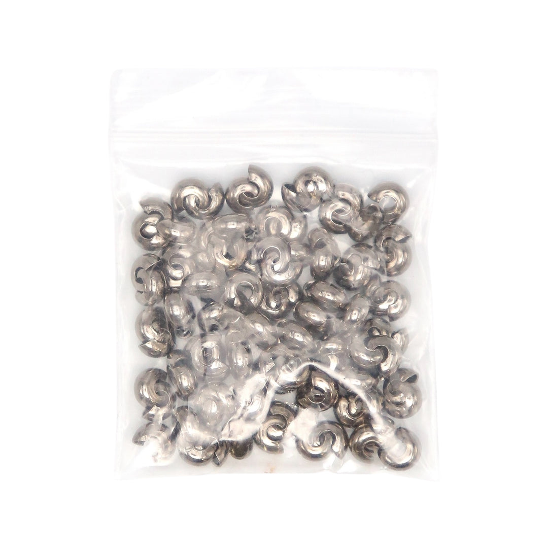 4mm Crimp Covers - Pack of 100pc - ALL COLORS