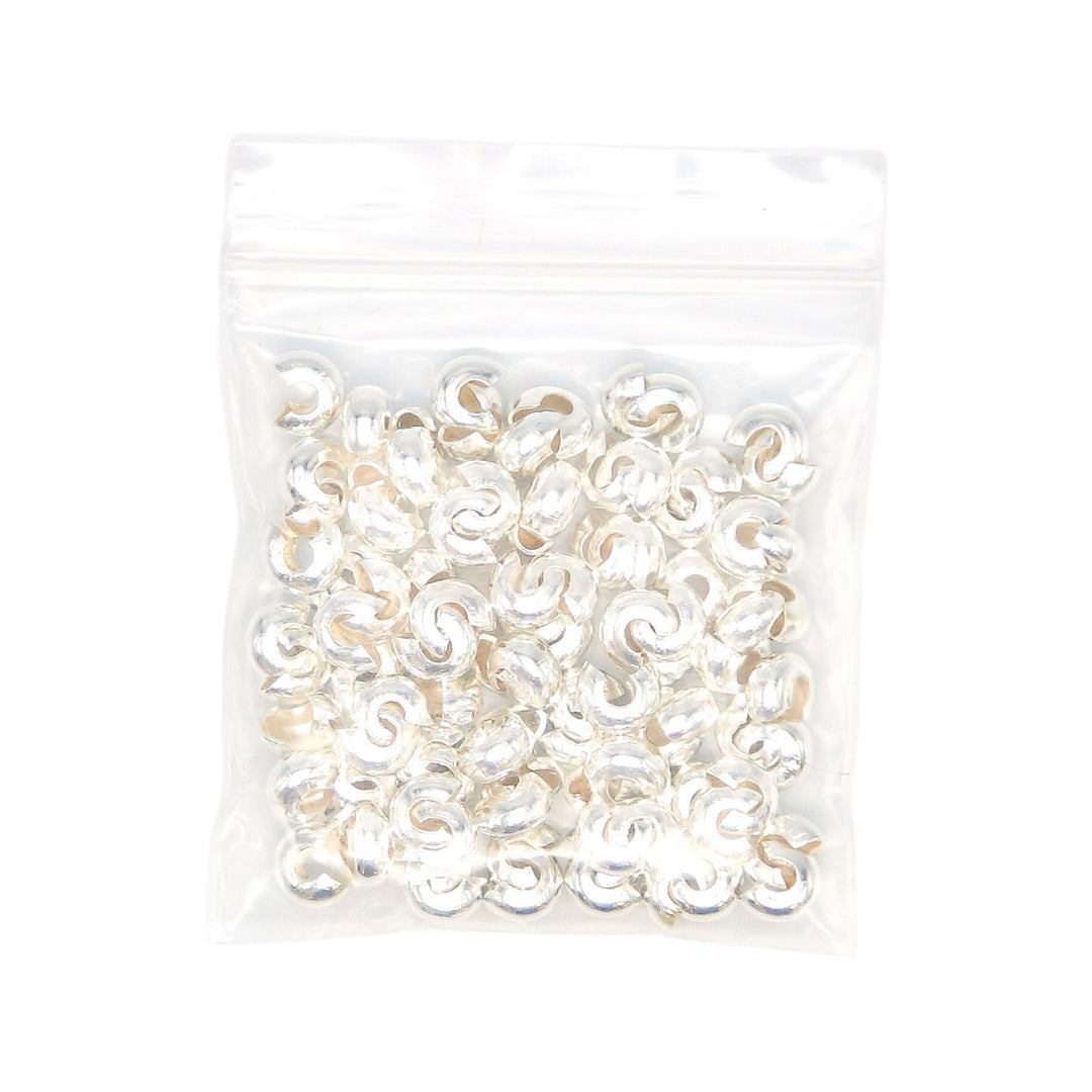 4mm Crimp Covers - Pack of 100pc - ALL COLORS