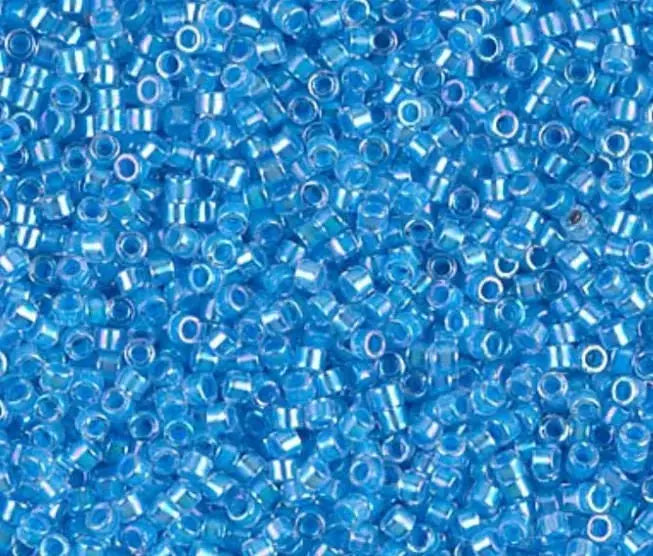 Crystal Medium Blue ICL 11/0 Delica Seed Beads || DB-0076 | 11/0 delic
