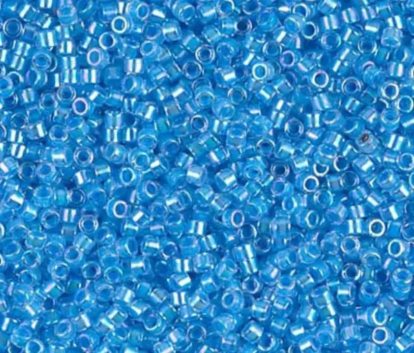 Bright Turquoise Opaque 11/0 Delica Seed Beads || DB-0658 | 11/0 delica  beads || DB0658 - Mack & Rex