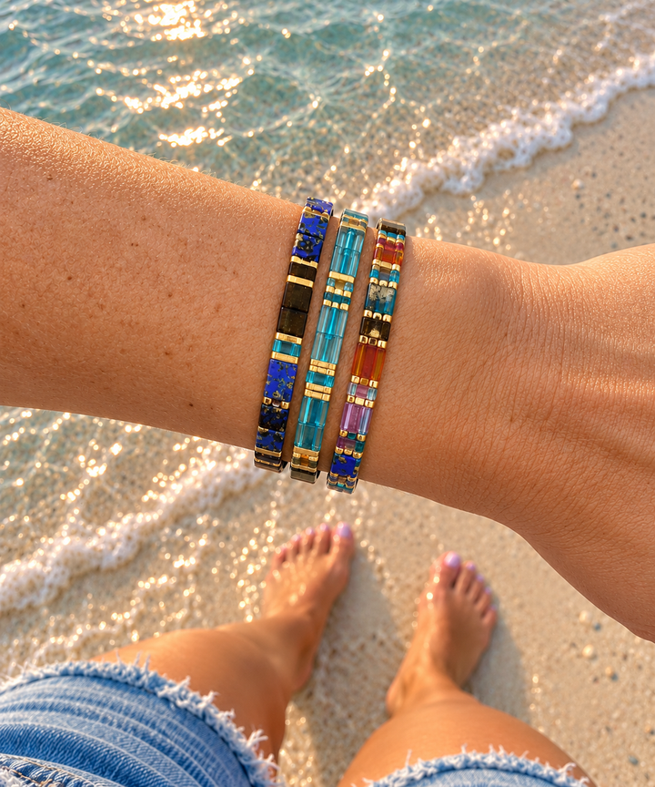 STORM RUNNER - Tila Bracelet Stack of 3