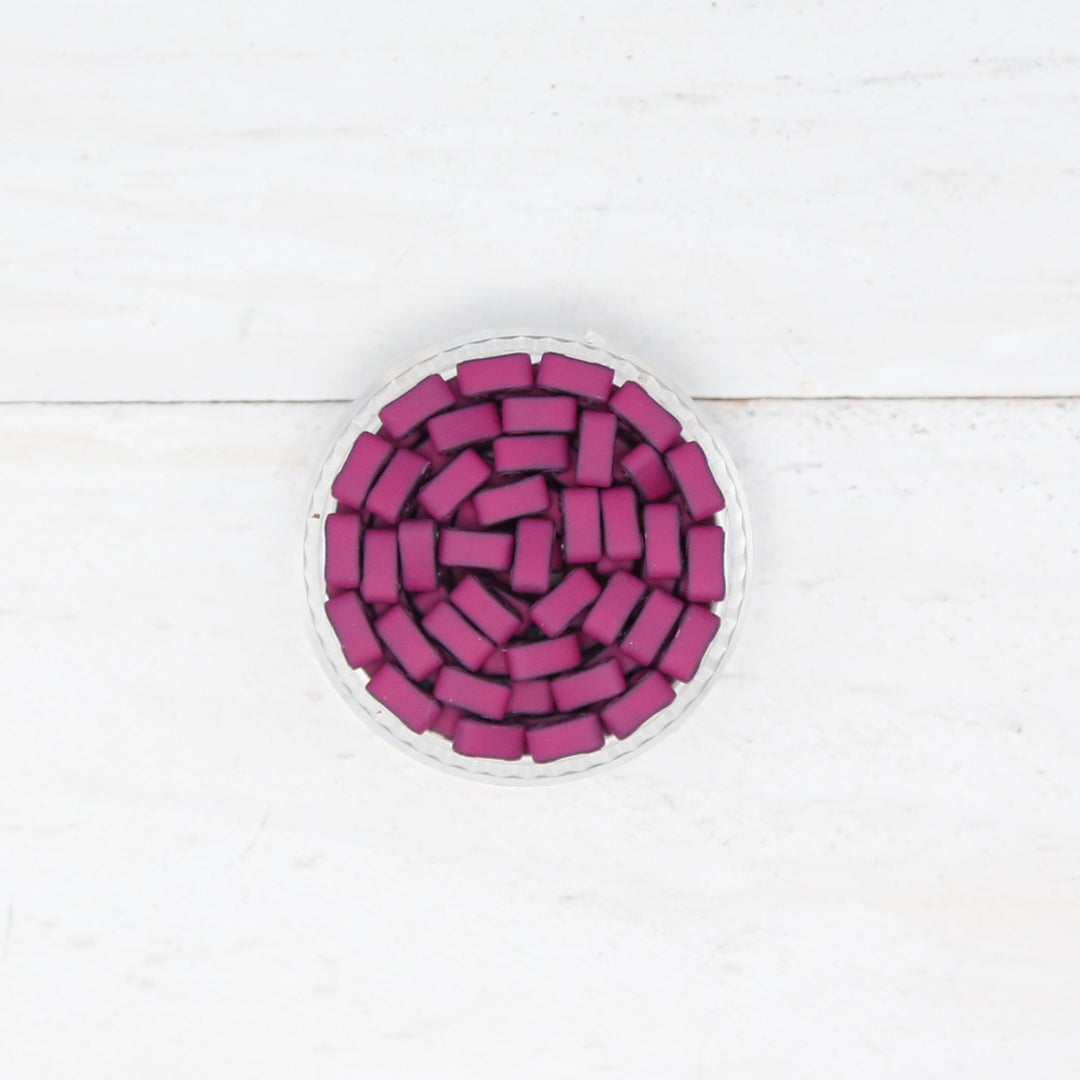 DARK ORCHID - Whole Tile Beads