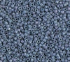 Denim Blue Opaque Matte 11/0 Delica Seed Beads || DB-0376 | 11/0 delica beads || DB0376