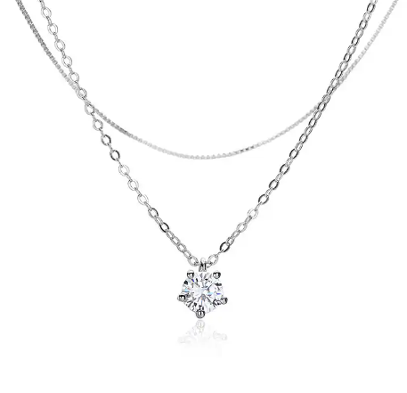 DESTINY | 925 Sterling Silver Necklace | 18 inches