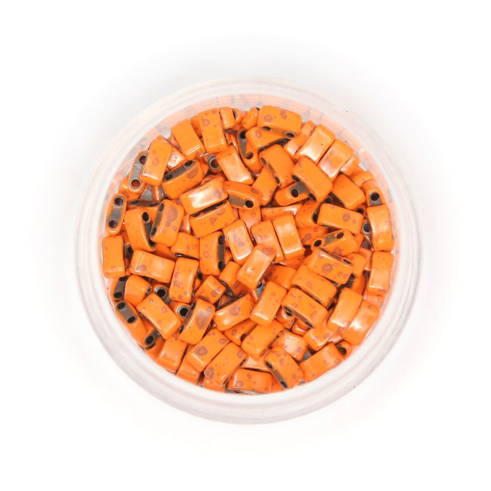 Dirty Tangerine - Whole Tile Beads - Mack & Rex