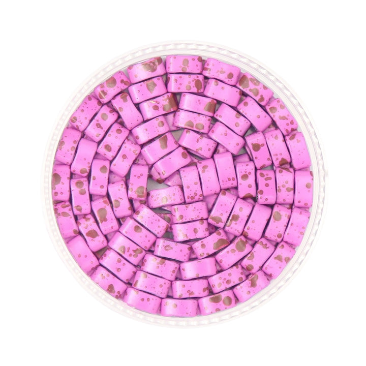 DIRTY FUCHSIA - Whole Tile Beads