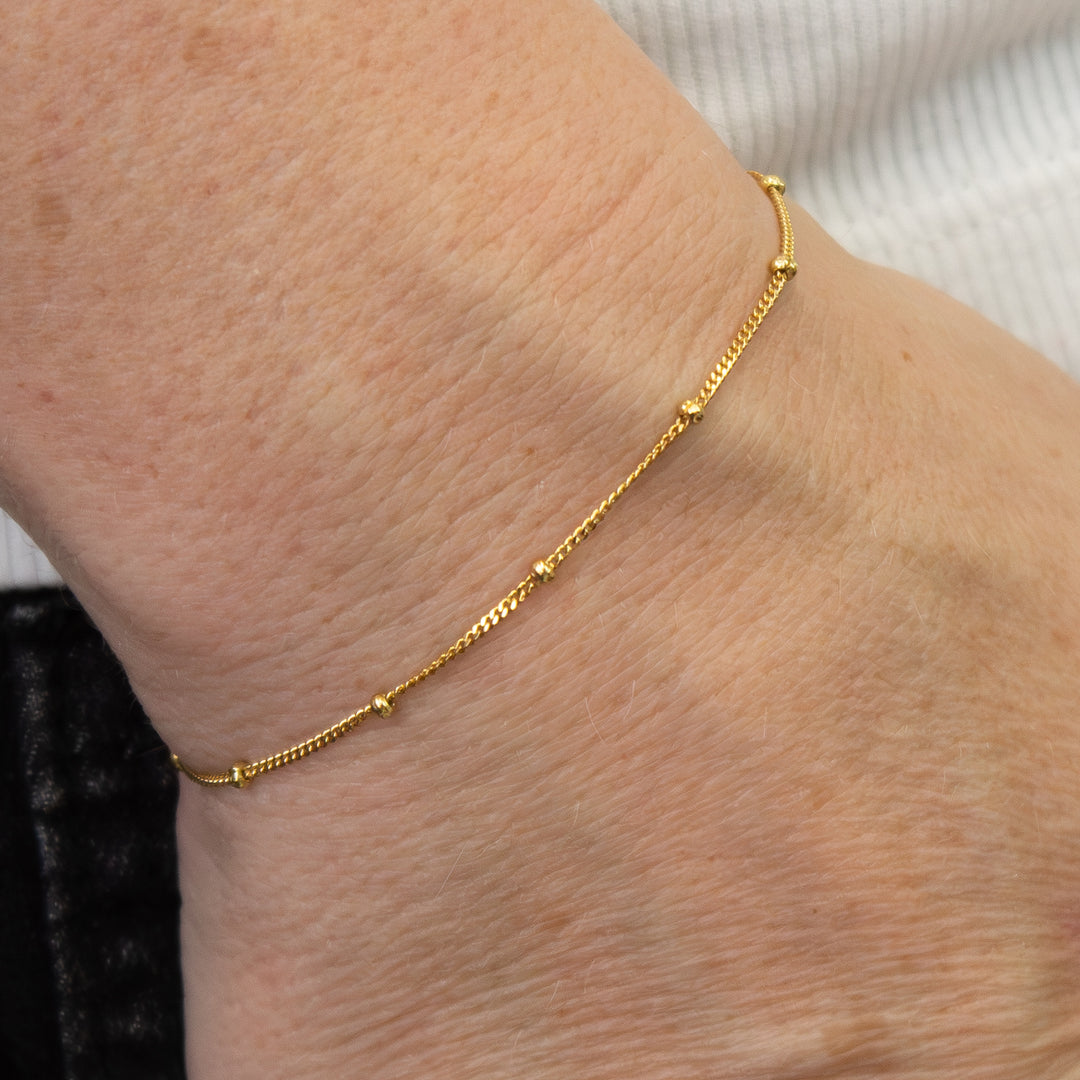 DOTTIE - Gold Vermeil Accent Bracelet