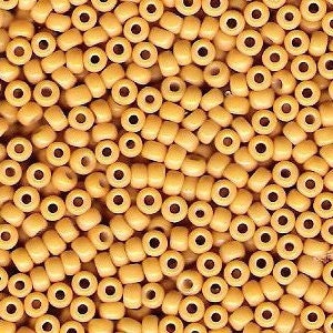 Duracoat Dyed Opaque Banana 8/0 seed beads || RR8-4452 - Mack & Rex