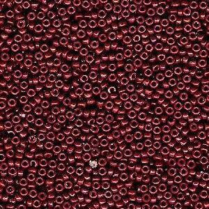 Duracoat Dyed Opaque Jujube 15/0 seed beads || RR15-4469 - Mack & Rex