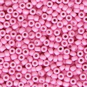 Duracoat Dyed Opaque Light Carnation 8/0 seed beads || RR8-4466 - Mack & Rex