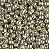 Duracoat Galvanized Light Pewter 8/0 seed beads || RR8-4221 - Mack & Rex