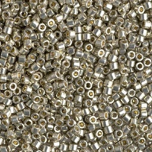 Duracoat Galvanized Light Pewter D10-1851 ||  Delica Seed Beads - Mack & Rex