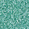 Dyed Light Aqua Green Silverlined Alabaster  10/0 Delica || DBM-0626 ||  Delica Seed Beads - Mack & Rex