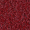 Dyed Opaque Maroon 11/0 delica beads || DB0654