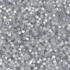 Dyed Shadow Gray Silk Satin 11/0 delica beads || DB1816